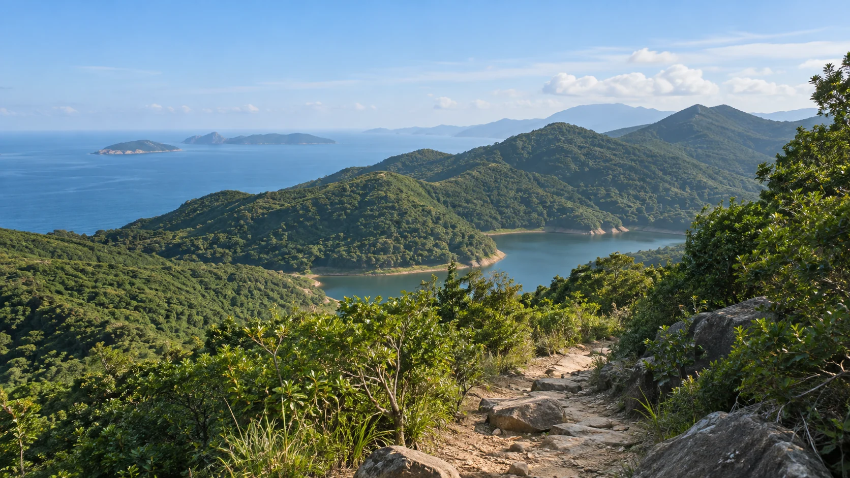 希慎港岛远足及跑步赛 赛事代表图