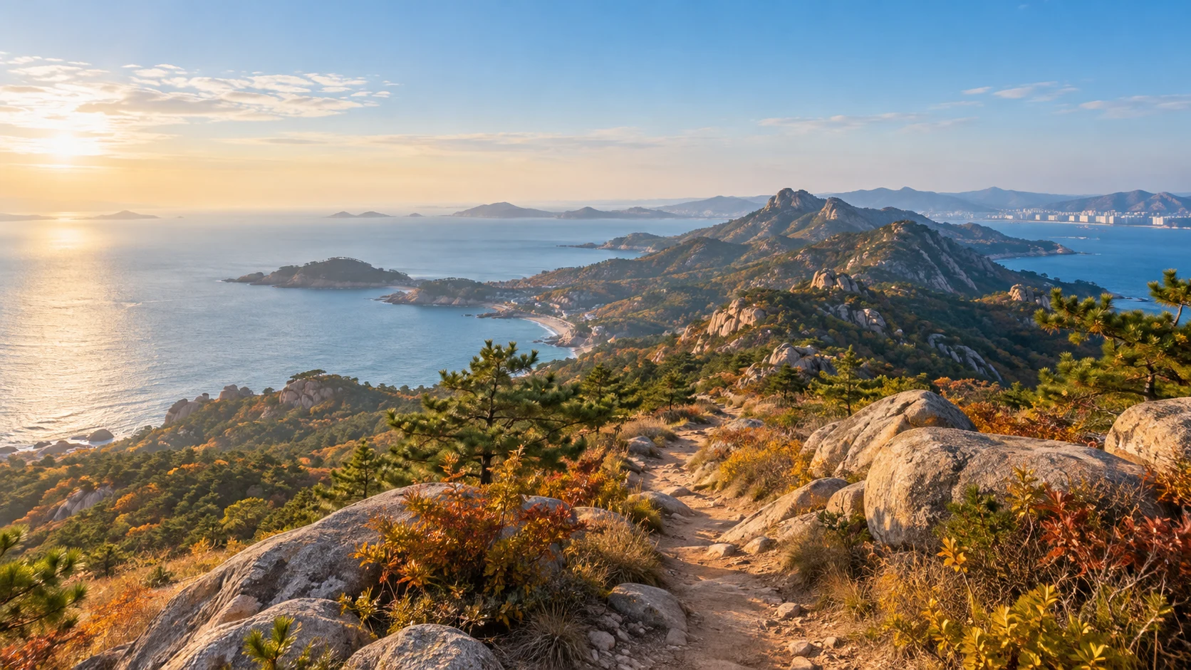 青岛山海岩径 · 赛事区域意象