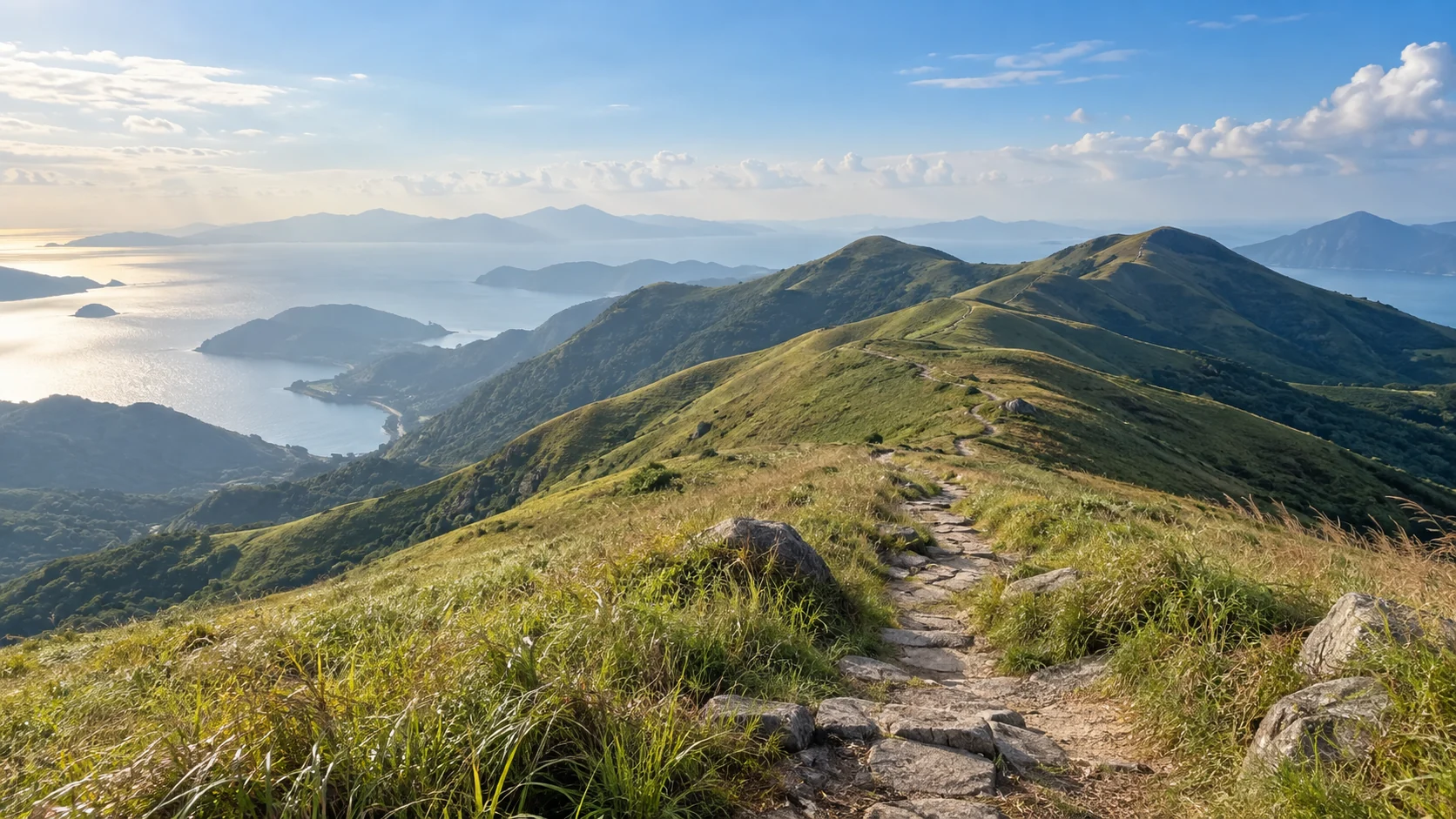 大屿山双峰越野赛 · 山野风景意象