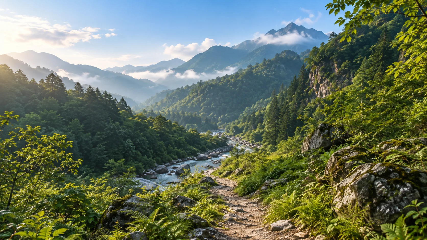 两当云屏山谷 · 赛事区域意象