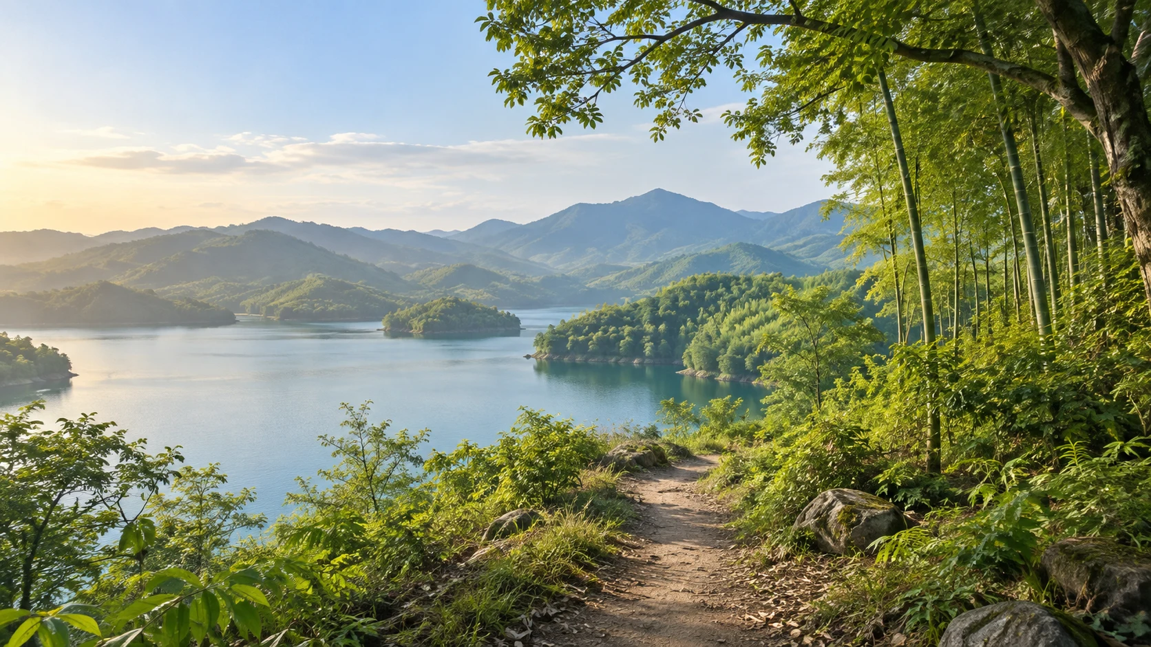 溧阳天目湖山径 · 赛事区域意象